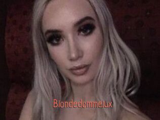 Blondedommelux