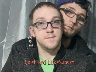 Caleb_and_LukeSunset