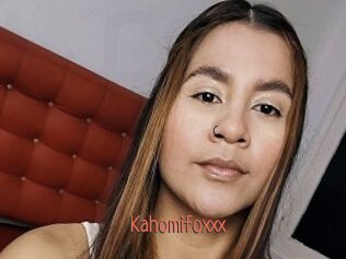 Kahomifoxxx