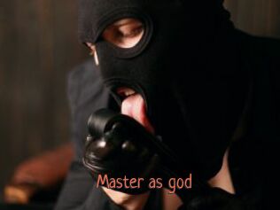 Master_as_god